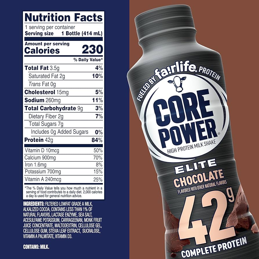 Batido nutricional de alta proteína