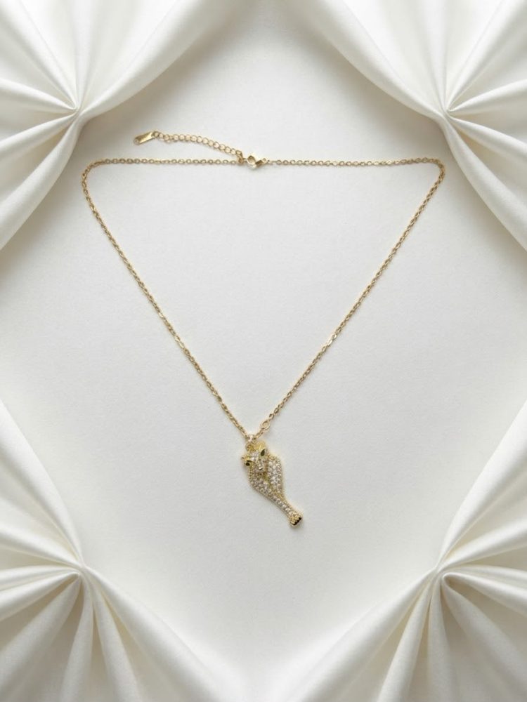 Collar Pantera con Circonias