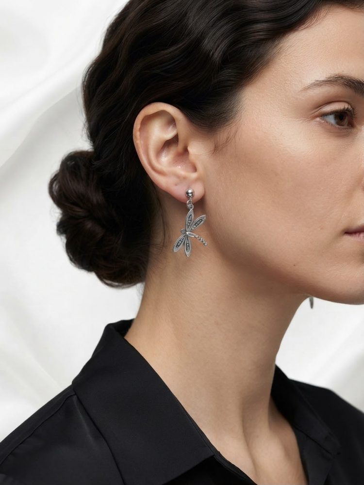 Aretes Colgantes Libélula