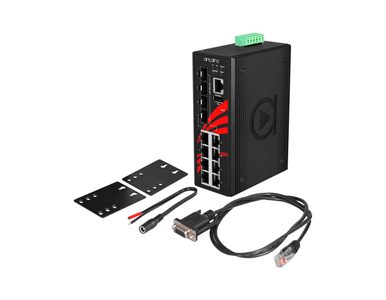 Antaira LMX-1204G-SFP