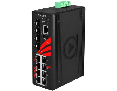 Antaira LMX-1204G-SFP-T