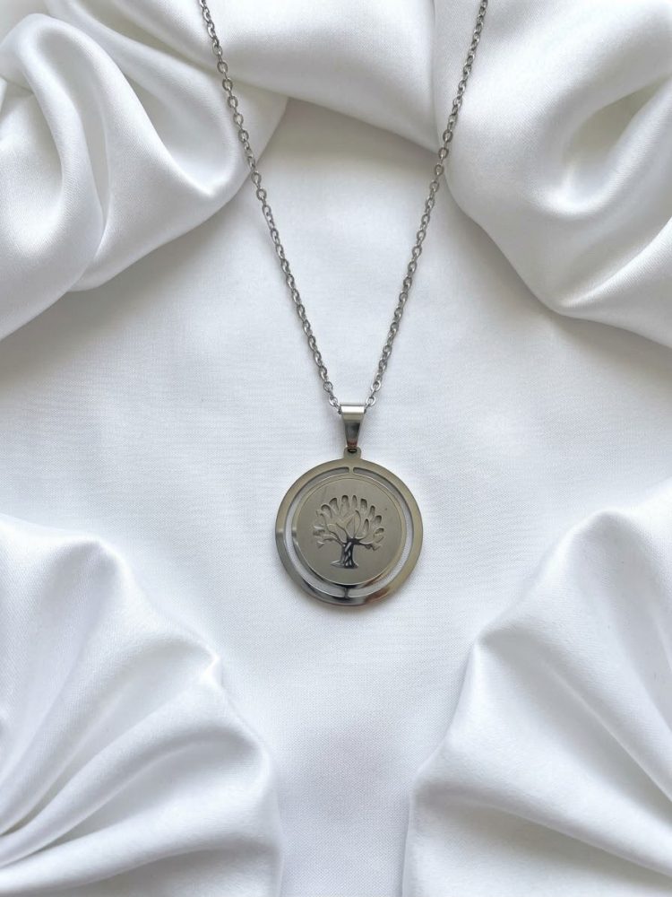 Collar Medalla Árbol de la Vida