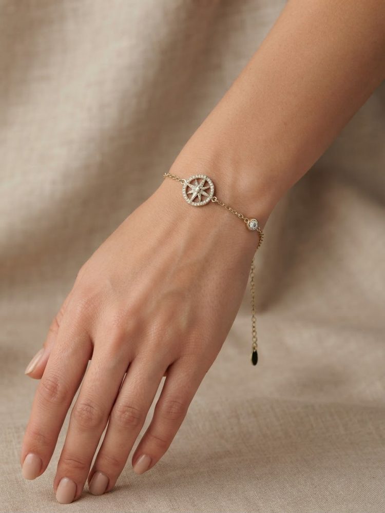 Pulsera Rosa de los Vientos