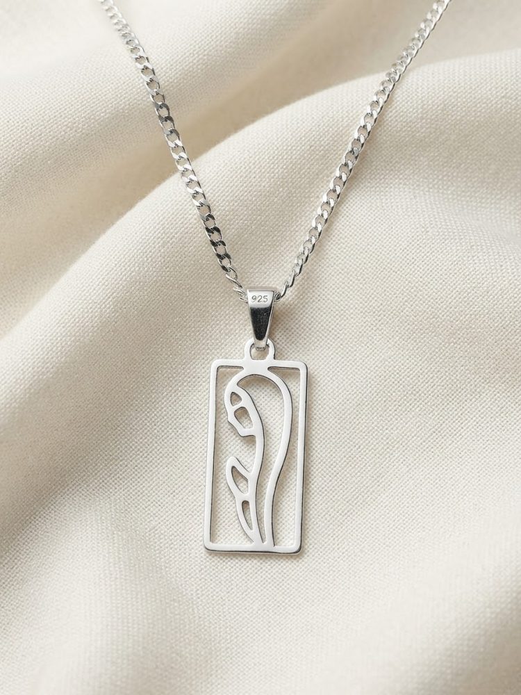 Dije Silueta Virgen María
