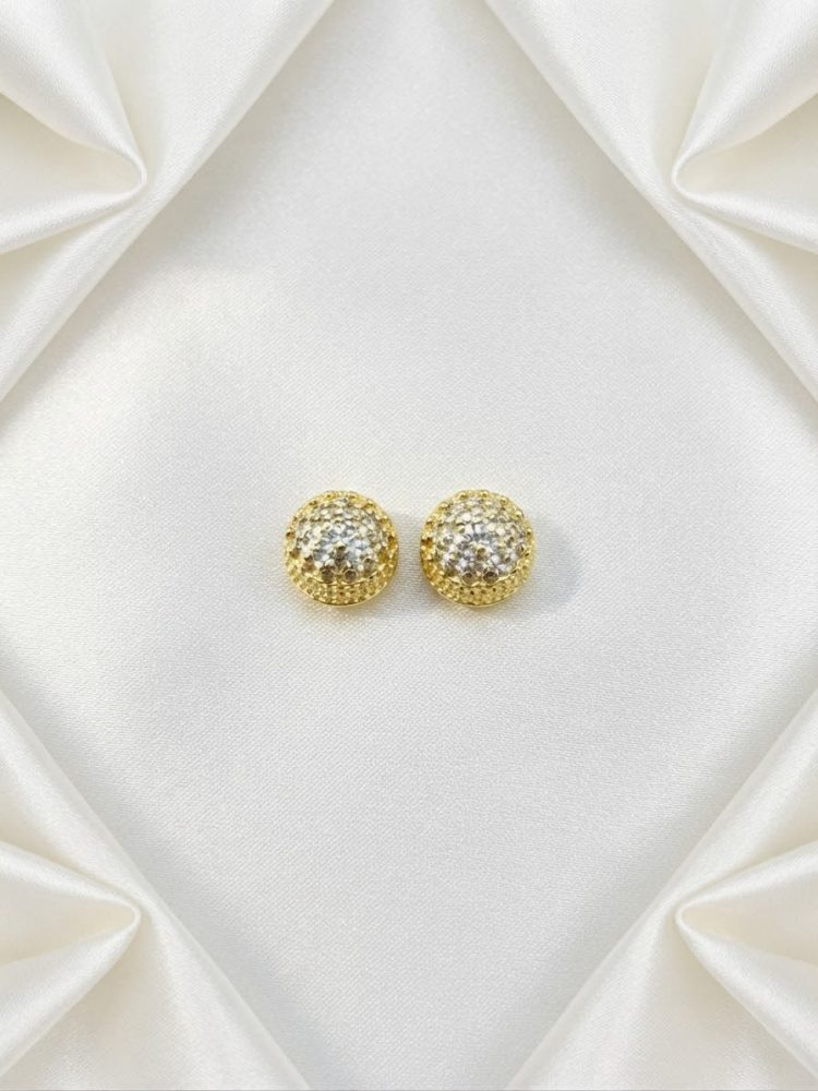Broqueles Domo Pavé