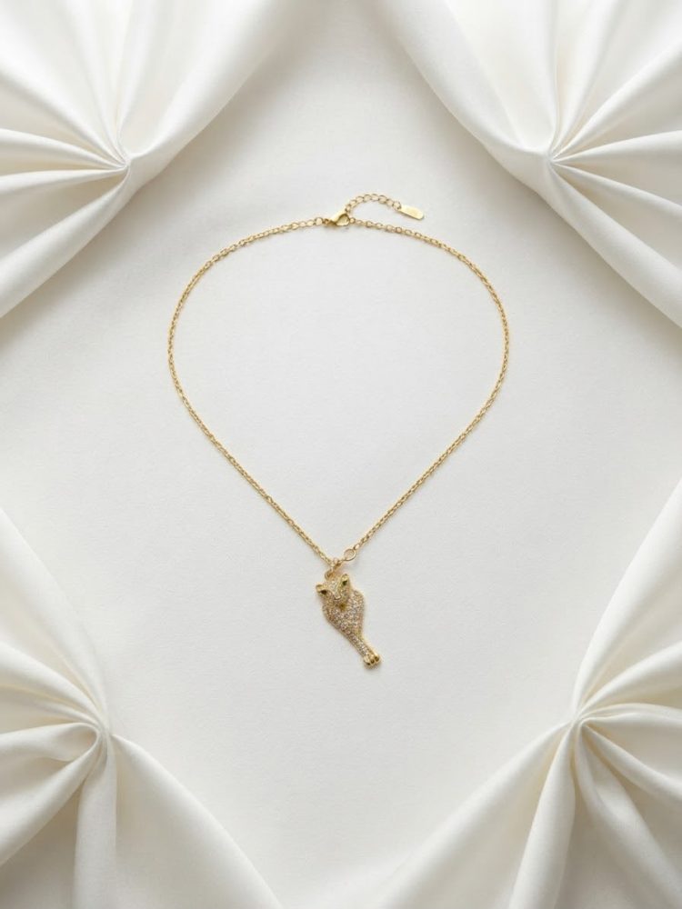 Collar Pantera con Circonias