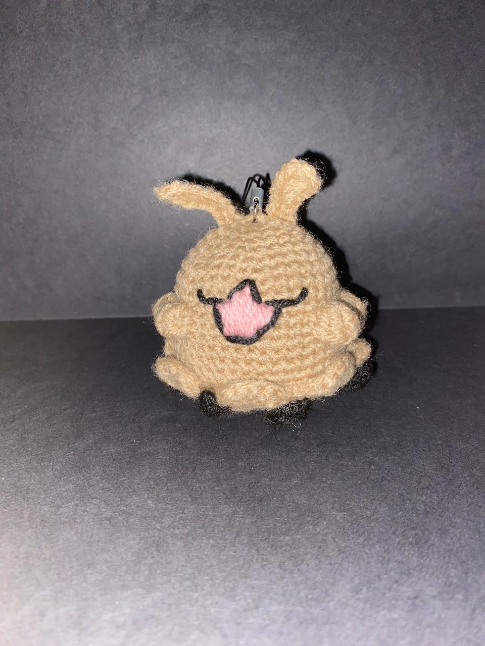 Llavero Pulga de Hollow Knight Tejido a Crochet – Hecho a Mano