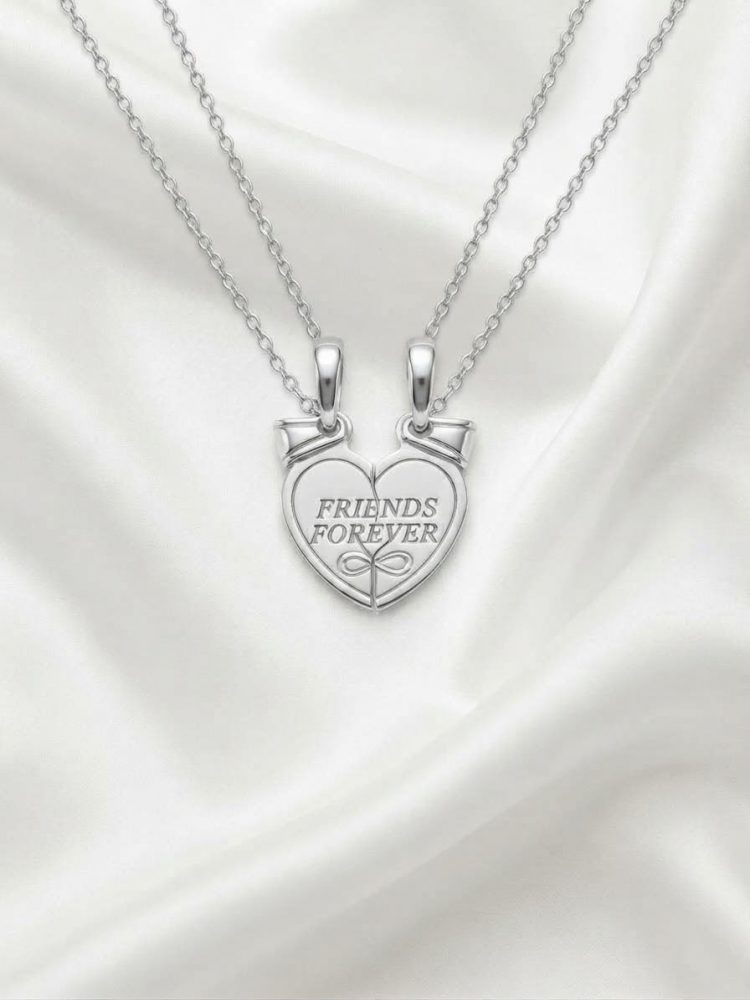 Dije Compartido Corazón Friends Forever